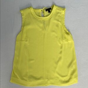 J. Crew Lemon Sleeveless Top